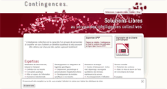 Desktop Screenshot of contingences.com